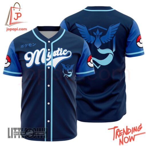 High-quality product with unique design – Pokemon Mystie Baseball Jersey
