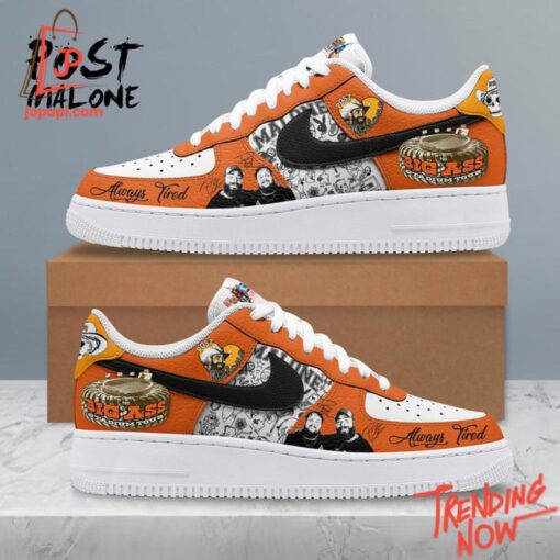 Bold and stylish casual wear – Post Malone Always Tired Air Force Shoes