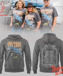 3D graphic 1 Post Malone Traveling Tailgate Tour 2025 Hoodie with bold design