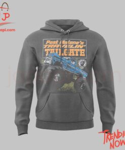 3D graphic 2 Post Malone Traveling Tailgate Tour 2025 Hoodie with bold design