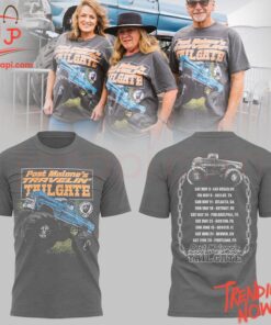 3D graphic 4 Post Malone Traveling Tailgate Tour 2025 Hoodie with bold design