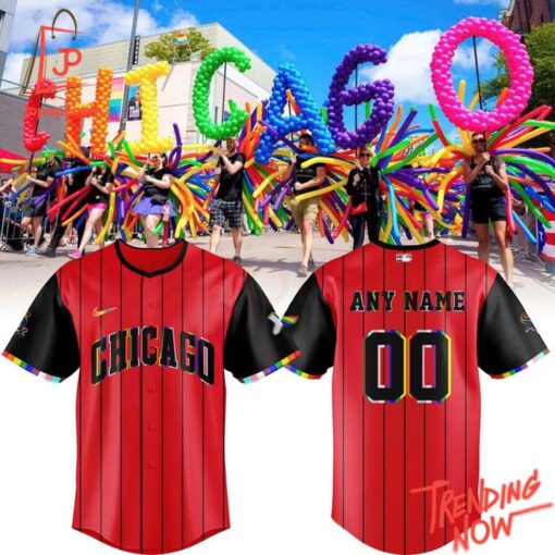 Bold and stylish casual wear – Pride Chicago White Sox Lgbt Baseball Jersey