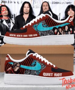 Bold and stylish casual wear – Quiet Riot Air Force Shoes