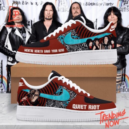 Bold and stylish casual wear – Quiet Riot Air Force Shoes