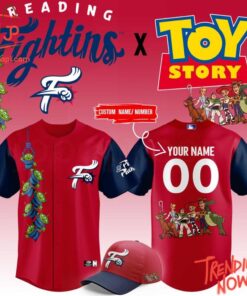 High-quality product with unique design – Reading Fightin Phils Toy Story Baseball Jersey