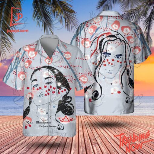 High-quality product with unique design – Real Illusions Reflections Steve Vai Hawaiian Shirt