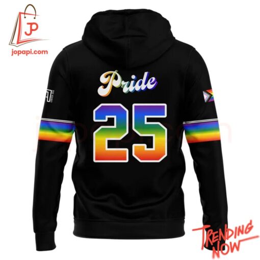 Comfortable Rise Against Pride Logo Hoodie with eye-catching graphic