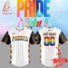Bold and stylish casual wear – San Diego Padres Lgbt Pride Night Jersey