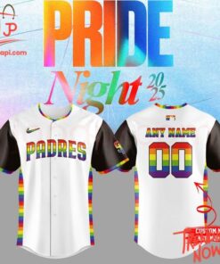 Bold and stylish casual wear – San Diego Padres Lgbt Pride Night Jersey
