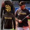 Bold and stylish casual wear – San Diego Padres Mental Health Awareness Hoodie