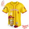 High-quality product with unique design – San Diego Padres The Simpsons Baseball Jersey