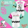 High-quality product with unique design – San Diego Padres X Peanuts Night Jersey