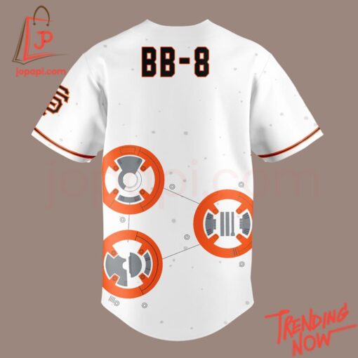 High-quality product with unique design – San Francisco Giants Bb Star Wars Baseball Jersey