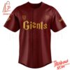3D graphic 2 San Francisco Giants Gryffindor Harry Potter Baseball Jersey with bold design