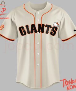 High-quality product with unique design – San Francisco Giants Hello Kitty Night Jersey