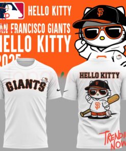 High-quality product with unique design – San Francisco Giants Hello Kitty Night Shirt