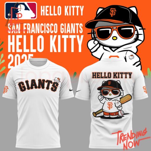 High-quality product with unique design – San Francisco Giants Hello Kitty Night Shirt