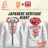 Make every step count with 1 San Francisco Giants Japanese Heritage Hoodie.