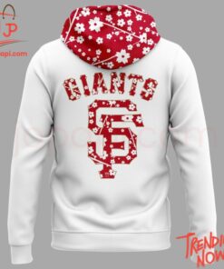 Make every step count with 3 San Francisco Giants Japanese Heritage Hoodie.