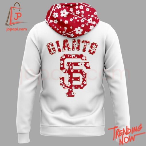 Make every step count with 3 San Francisco Giants Japanese Heritage Hoodie.
