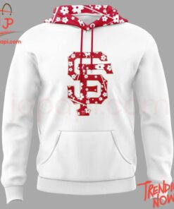 Make every step count with 5 San Francisco Giants Japanese Heritage Hoodie.