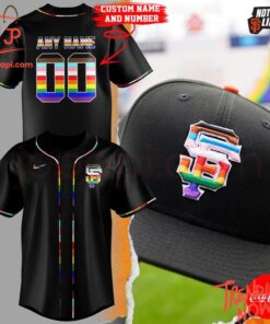 Bold and stylish casual wear – San Francisco Giants Lgbt Pride Night Jersey