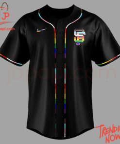 Bold and stylish casual wear – San Francisco Giants Lgbt Pride Night Jersey