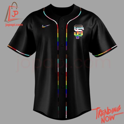 Bold and stylish casual wear – San Francisco Giants Lgbt Pride Night Jersey