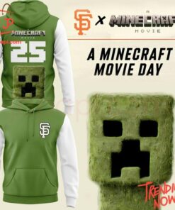 Stylish and comfortable printed clothing – San Francisco Giants Minecraft Hoodie