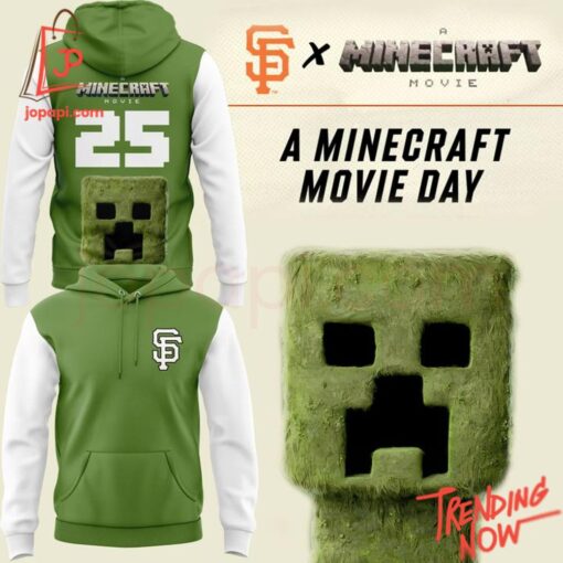 Stylish and comfortable printed clothing – San Francisco Giants Minecraft Hoodie