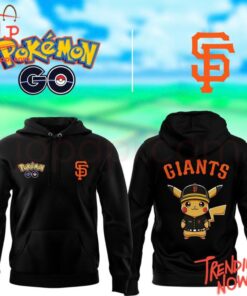 Stylish and comfortable printed clothing – San Francisco Giants Pikachu Pokemon Hoodie