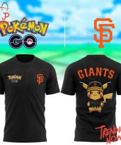Stylish and comfortable printed clothing – San Francisco Giants Pikachu Pokemon Hoodie
