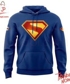 3D graphic 2 San Francisco Giants Superman Night Hero Hoodie with bold design