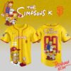 High-quality product with unique design – San Francisco Giants The Simpsons Baseball Jersey