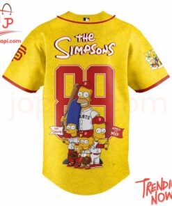 High-quality product with unique design – San Francisco Giants The Simpsons Baseball Jersey