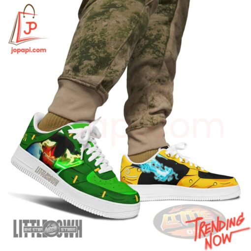 High-quality product with unique design – Sanji X Zoro One Piece Air Force Shoes