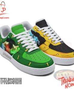 High-quality product with unique design – Sanji X Zoro One Piece Air Force Shoes