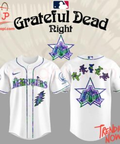 Bold and stylish casual wear – Seattle Mariners Grateful Dead Night Jersey