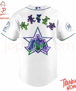 Bold and stylish casual wear – Seattle Mariners Grateful Dead Night Jersey