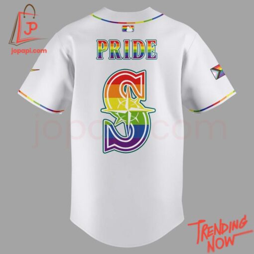 Bold and stylish casual wear – Seattle Mariners Lgbt Pride Night Jersey