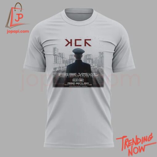 High-quality product with unique design – Seattle Mariners Mcr Long Live The Black Parade Tour Shirt