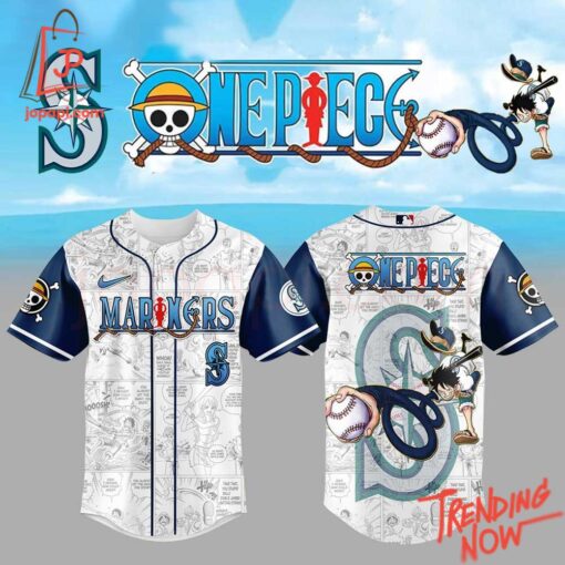 High-quality product with unique design – Seattle Mariners One Piece Night Game Jersey
