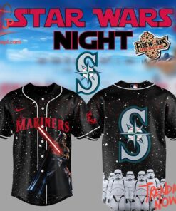 Bold and stylish casual wear – Seattle Mariners Star Wars Baseball Jersey