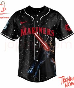 Bold and stylish casual wear – Seattle Mariners Star Wars Baseball Jersey