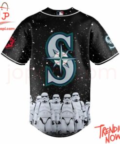Bold and stylish casual wear – Seattle Mariners Star Wars Baseball Jersey