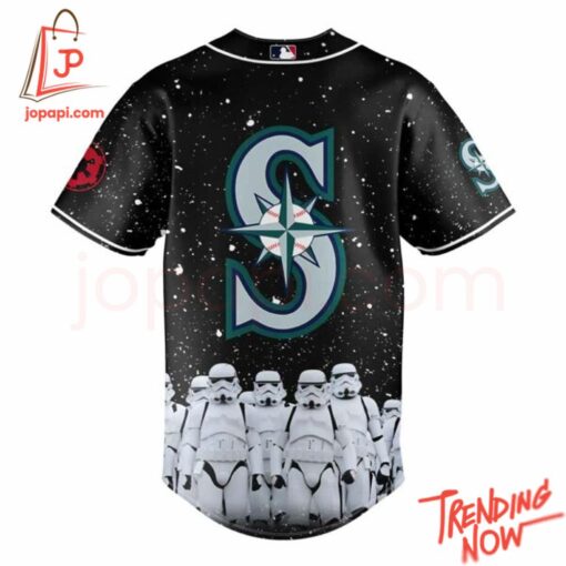 Bold and stylish casual wear – Seattle Mariners Star Wars Baseball Jersey