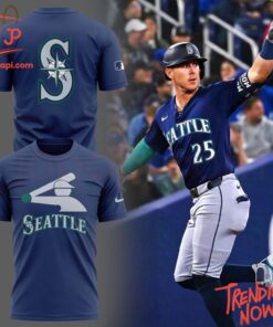 Bold and stylish casual wear – Seattle Mariners Stickman Shirt