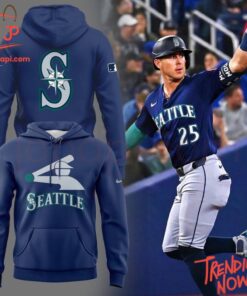 Bold and stylish casual wear – Seattle Mariners Stickman Shirt