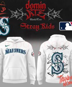 Bold and stylish casual wear – Seattle Mariners Stray Kids Ate Show Signature Hoodie