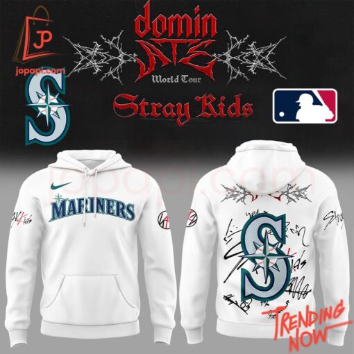 Bold and stylish casual wear – Seattle Mariners Stray Kids Ate Show Signature Hoodie